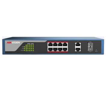 8-портовий керований POE комутатор Hikvision · DS-3E1310P-E