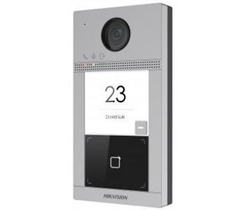 2 Мп IP виклична панель на одного абонента c ІК підсвічуванням і Wi-Fi · DS-KV8113-WME1