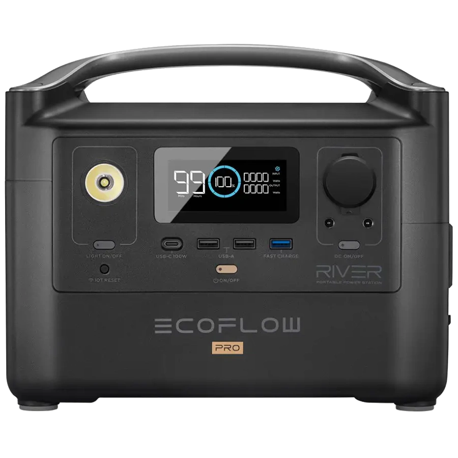 Портативне джерело живлення · EcoFlow RIVER Pro 600Вт