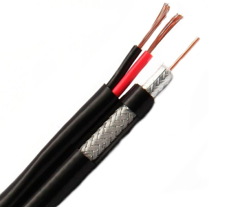 Кабель комбінований OK-NET бухта 305 м · F5967BVcu+2*0,75 black