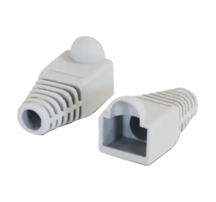 Ізолюючий ковпачок RJ-45 сірий, упаковка 100шт · Hypernet BC-45