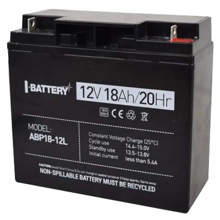 Акумуляторна батарея для ДБЖ · I-Battery ABP18-12L