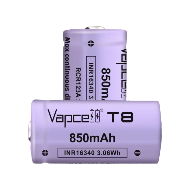 Акумулятор · Vapcell T8 INR16340 (CR123A) 850 mah 3A, Li-ion