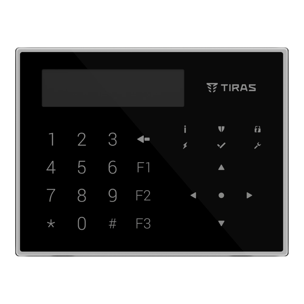 Клавіатура Тірас · Tiras K- GLCD (black)