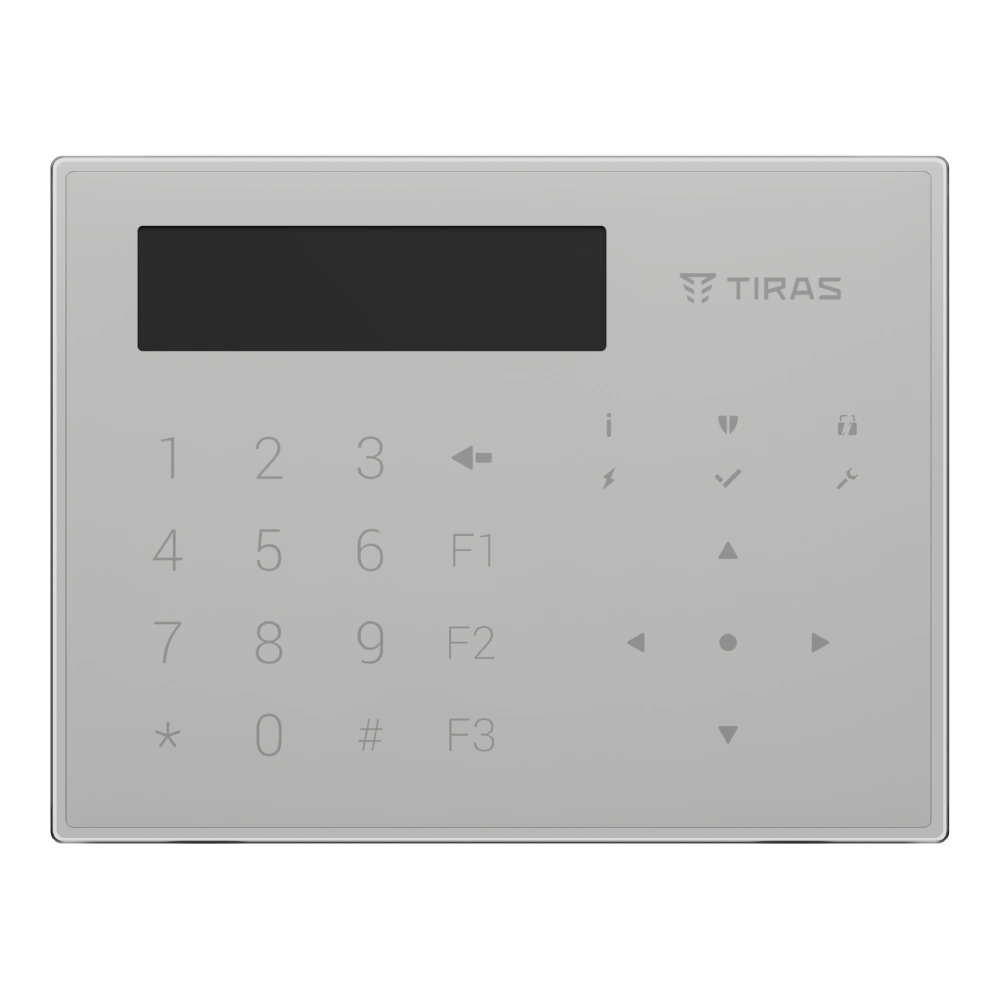 Клавіатура Тірас · Tiras K- GLCD (white)