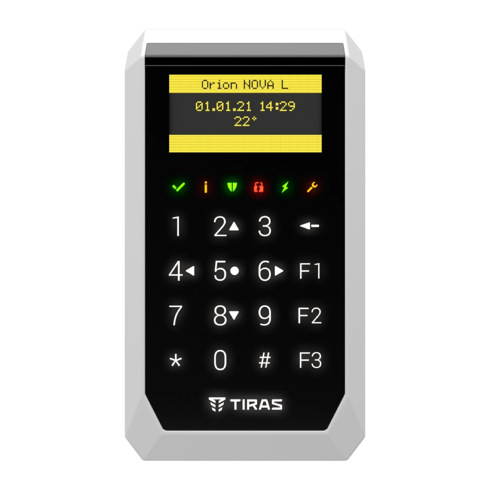 Сенсорна OLED клавіатура Тірас · Tiras K-PAD OLED
