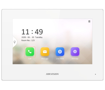 IP відеодомофон · DS-KH6320-LE1/White