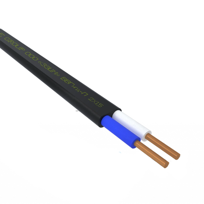 кабель ЗЗКМ · ВВГ-П нгд 2х1,5 (бухта 100м.)