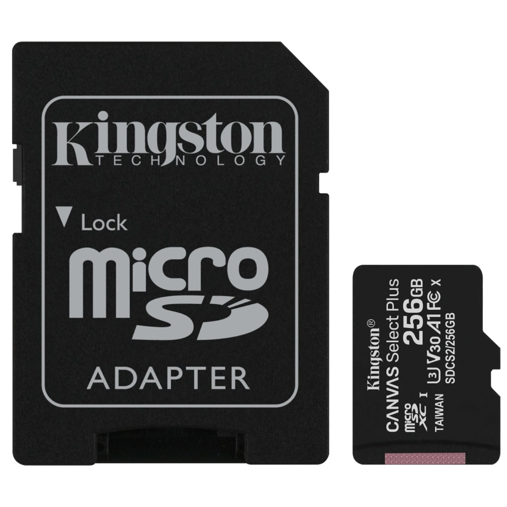 Карта пам’яті microSDXC · Kingston 256Гб