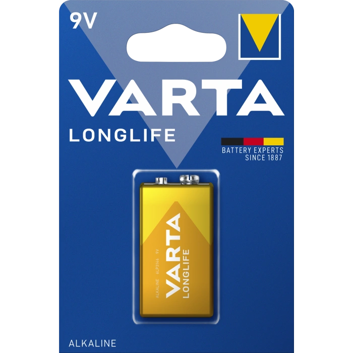 Батарейка 6LR61 · VARTA LONGLIFE BLI 1 ALKALINE
