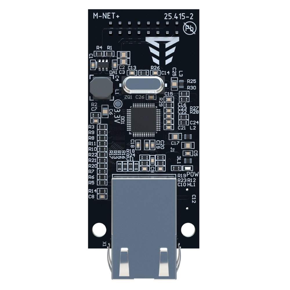 Модуль підключення до мережі Тірас · Tiras Ethernet М-NET+