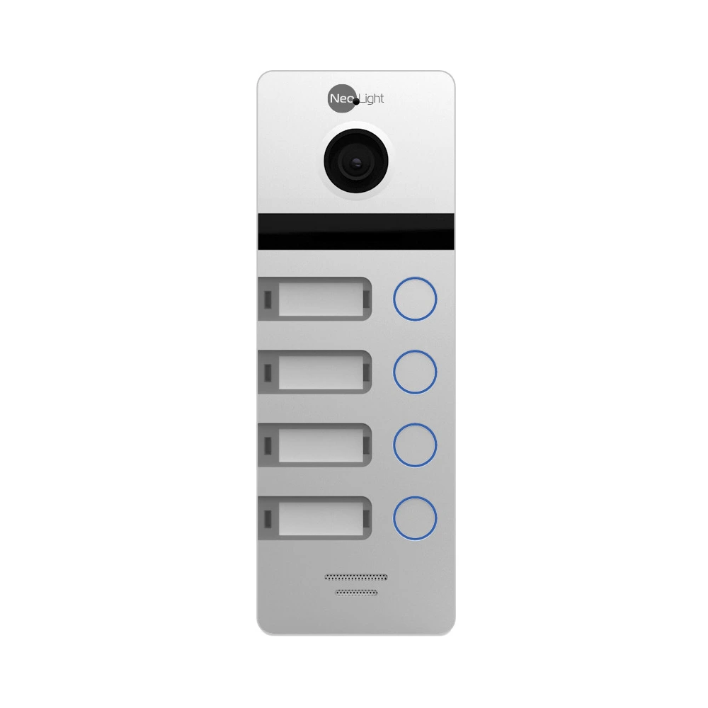 Виклична панель NeoLight · MEGA/4 FHD Silver