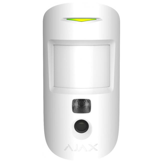 Датчик руху з фотокамерою Ajax · MotionCam white EU