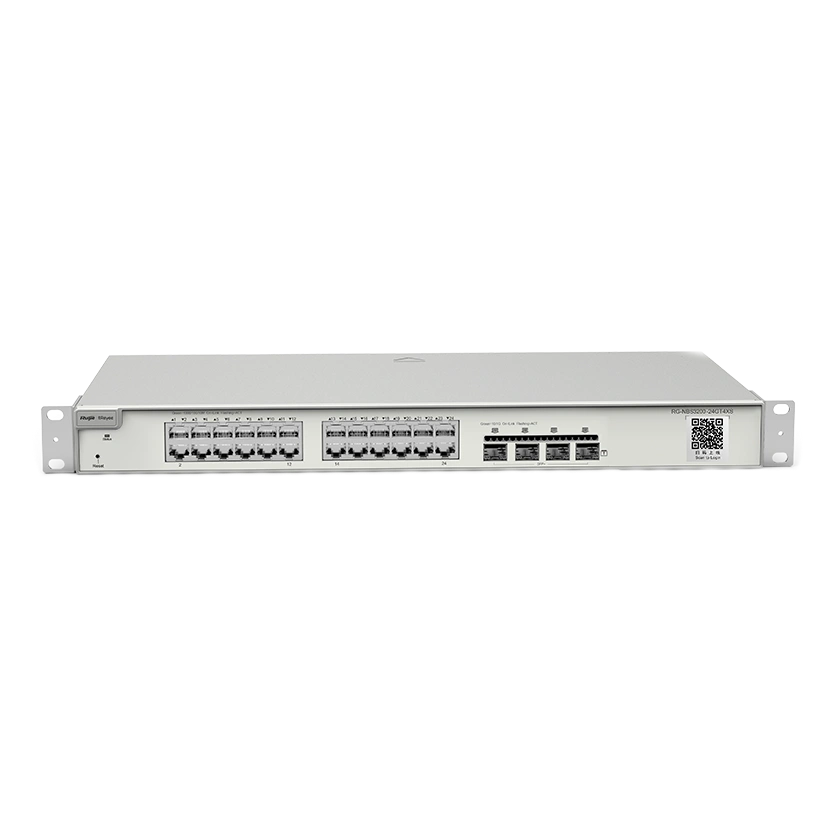 Комутатор 24 порти керований · Ruijie RG-NBS3200-24GT4XS L2+ 10G