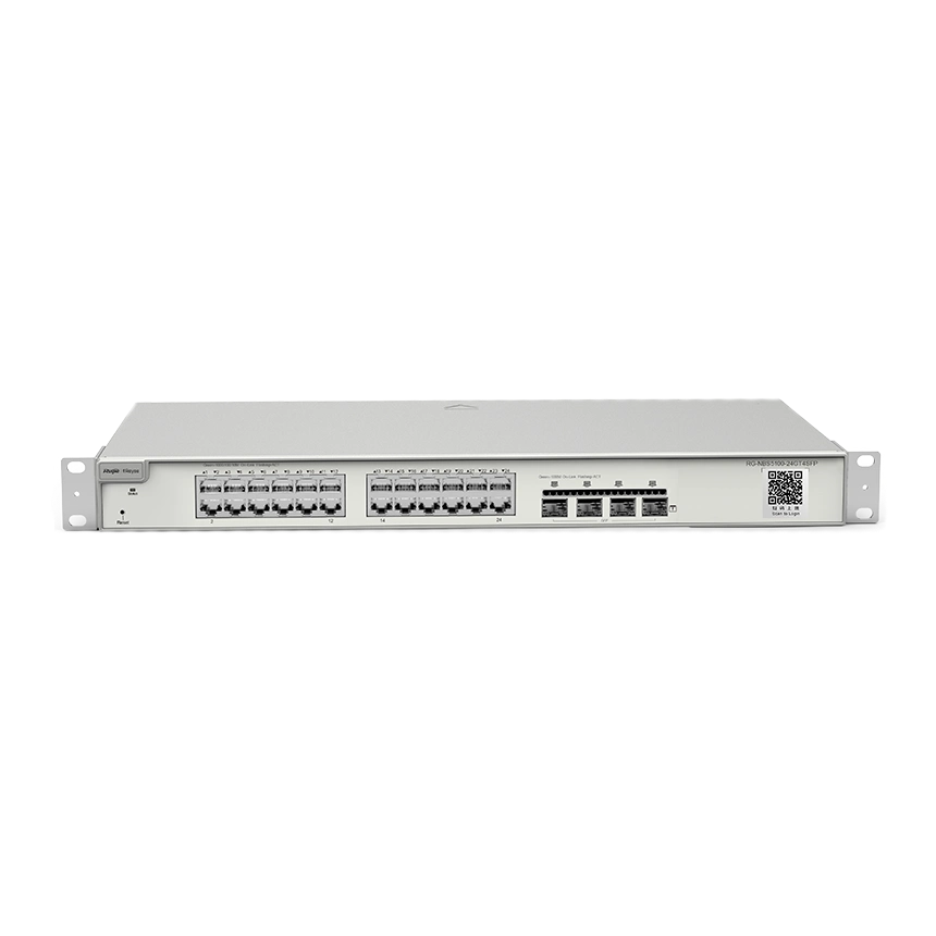 Комутатор 24 порти керований · Ruijie Reyee RG-NBS5100-24GT4SFP L3