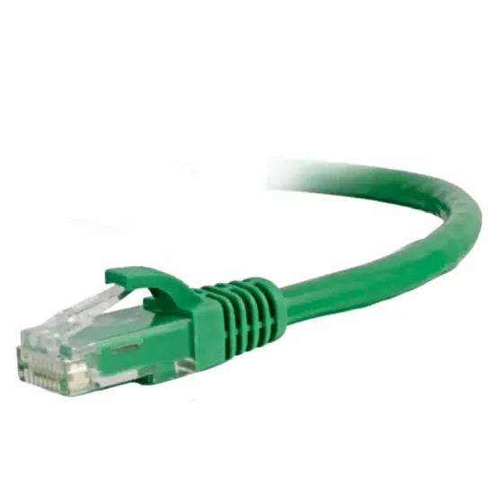 Патч-корд литий зелений UTP, RJ45 1m, кат. 5Е · PC-UTP-1M-GN