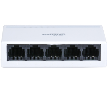 Комутатор 5 портів некерований · Dahua DH-PFS3005-5ET-L L2
