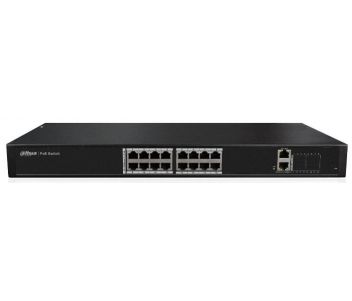 16-портовий керований POE комутатор · PFS4018-16P-250