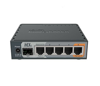 Маршрутизатор · MikroTik hEX S (RB760iGS) 5-портовий