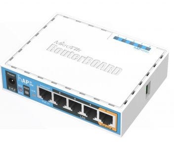 Wi-Fi точка доступу 2.4GHz · MikroTik hAP (RB951Ui-2nD)