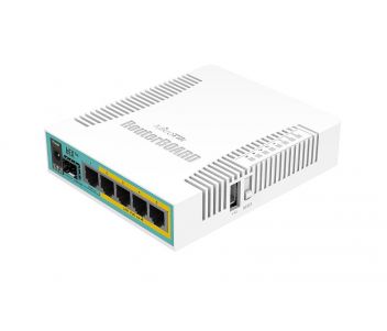 Маршрутизатор · MikroTik hEX PoE (RB960PGS) 5-портовий PoE