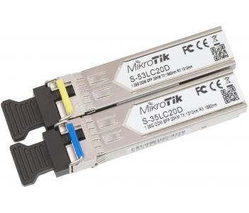 1.25Гб комплект SFP модулів (Rx / Tx) · S-35LC20D (S-3553LC20D)