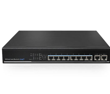8-портовий PoE комутатор UTEPO · SF10P-HM