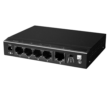 4-портовий PoE комутатор UTEPO · SF5P-HM