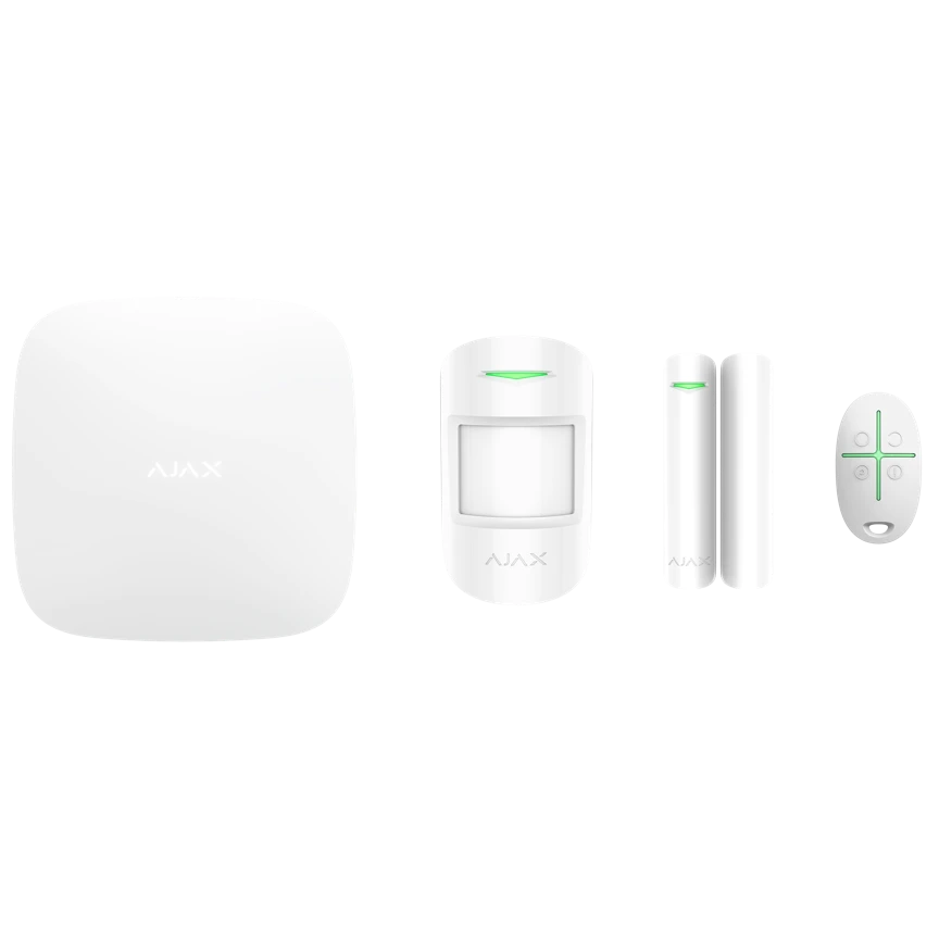 Комплект охоронної сигналізації · Ajax StarterKit Plus (8EU) UA white