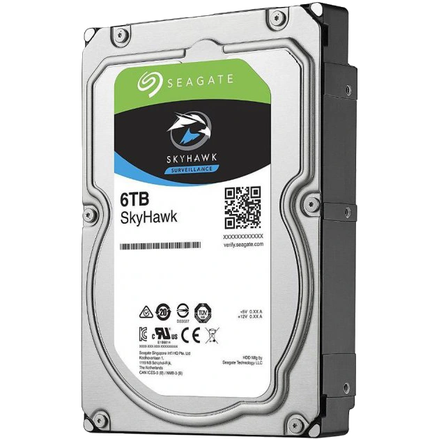 Жорсткий диск · Seagate SkyHawk HDD 6TB 5400rpm 256MB ST6000VX001
