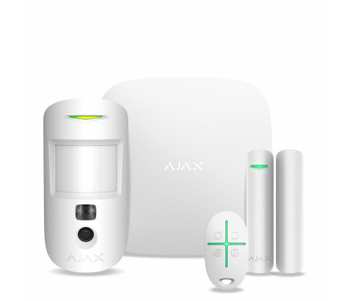 Комплект охоронної сигналізації · Ajax StarterKit Cam (белый)