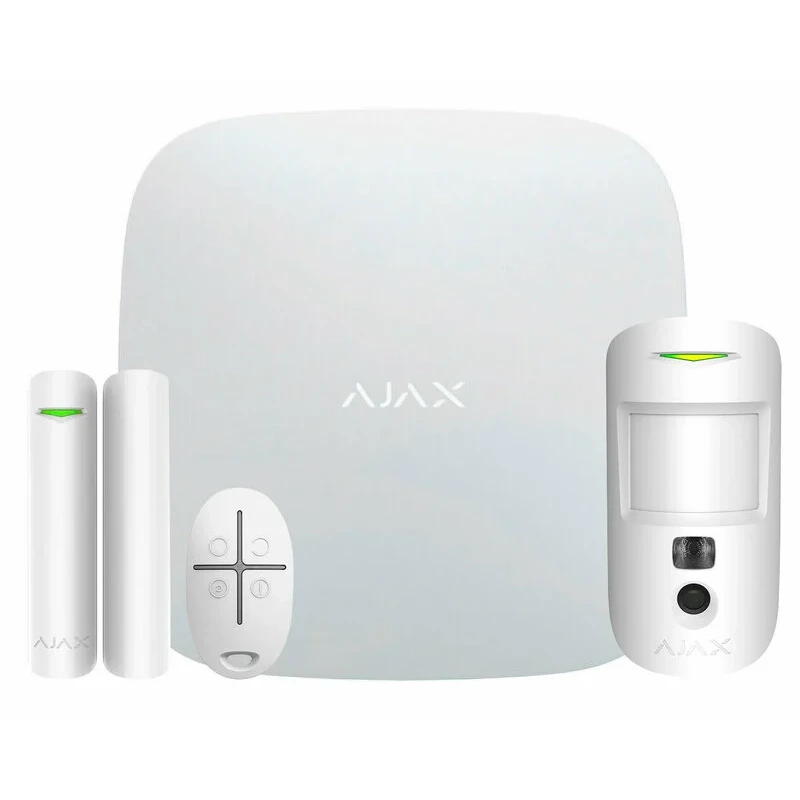 Комплект охоронної сигналізації · Ajax StarterKit Cam (8EU) UA white
