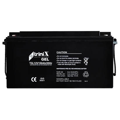 Акумулятор гелевий 12В 150А•год · Trinix TGL12V150Ah/20Hr