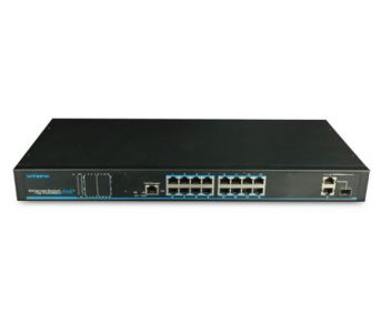 16-портовий POE комутатор · UTP1-SW16-TP300