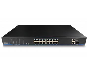 16-портовий PoE комутатор · UTP1-SW1602TS-POE