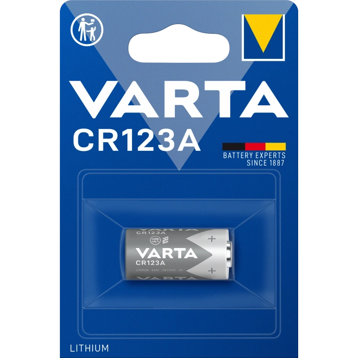 Батарейка · CR123A VARTA BLI 1 LITHIUM