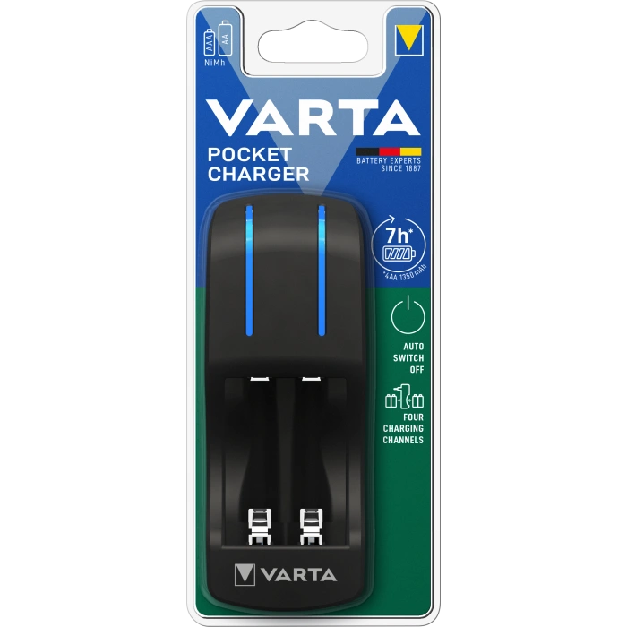 Зарядний пристрій · VARTA Pocket Charger 57642 ВLI 1