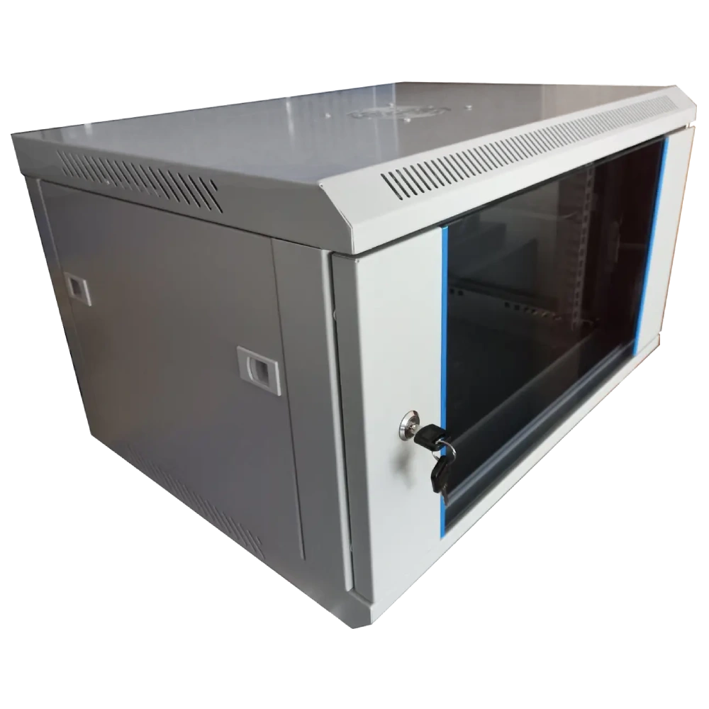 Шафа коммутаційна настінна 4U 600x450 розбірна · Hypernet WMNC-4U-FLAT-AC