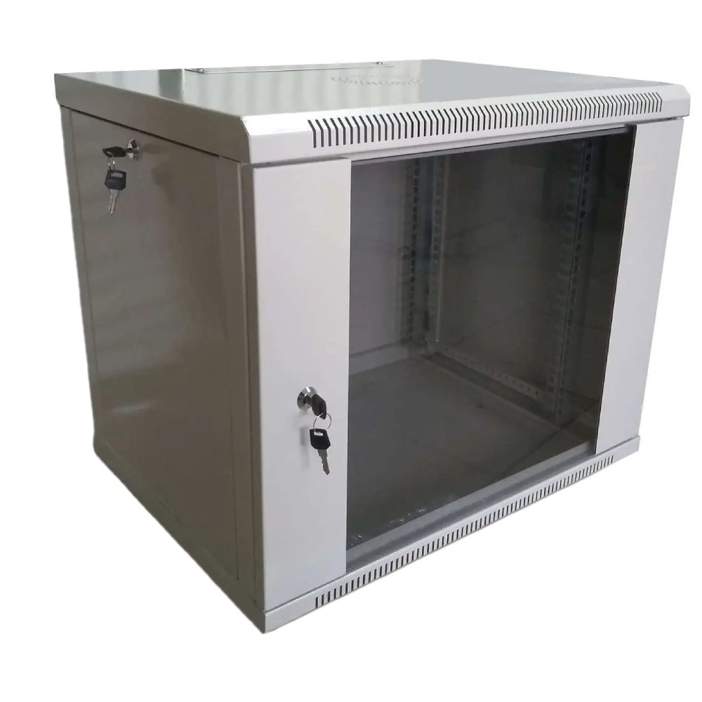 Шафа коммутаційна настінна 9U 600x450 розбірна · WMNC-9U-FLAT Hypernet
