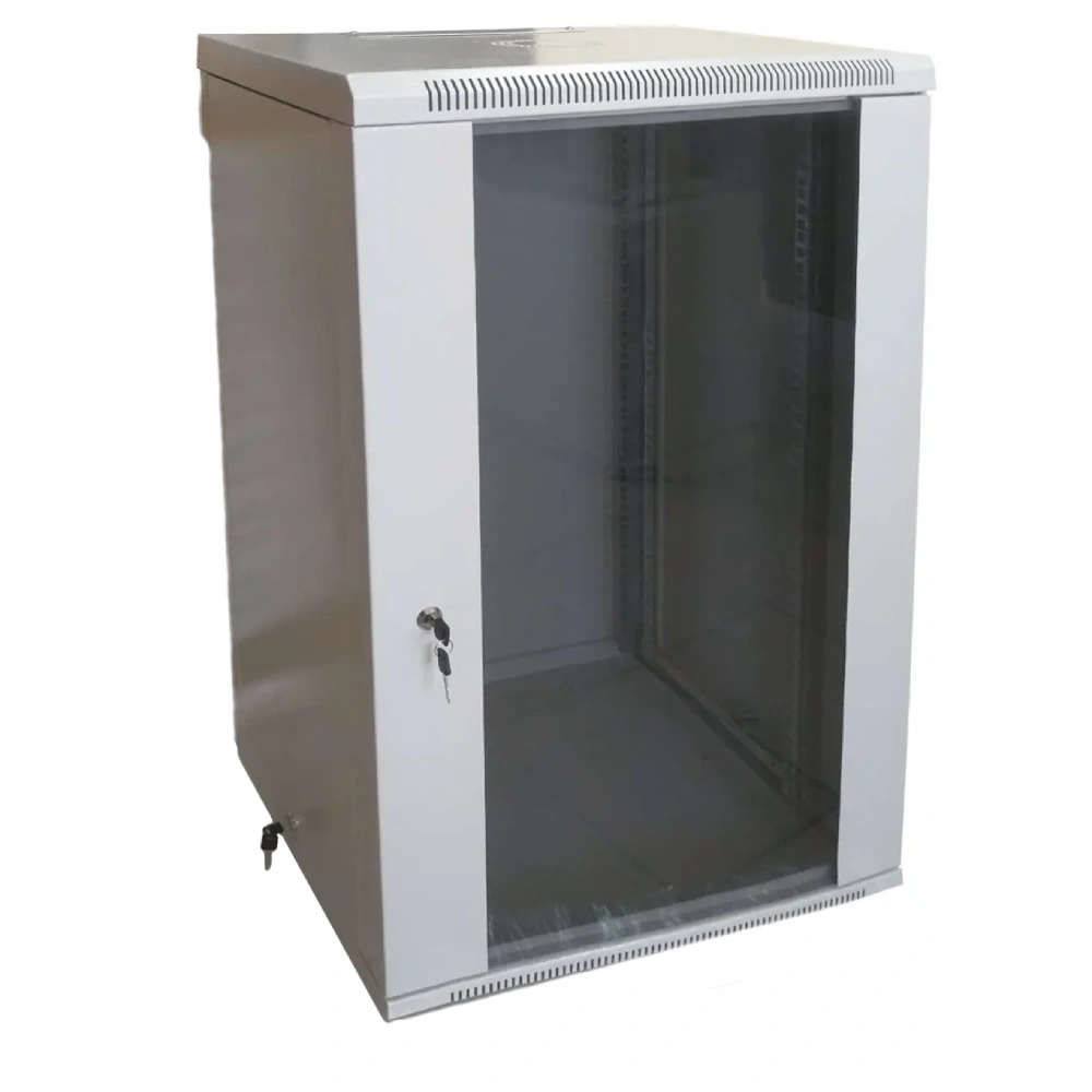 Шафа 18U 600x600 мм Hypernet настінна розбірна · WMNC66-18U-FLAT