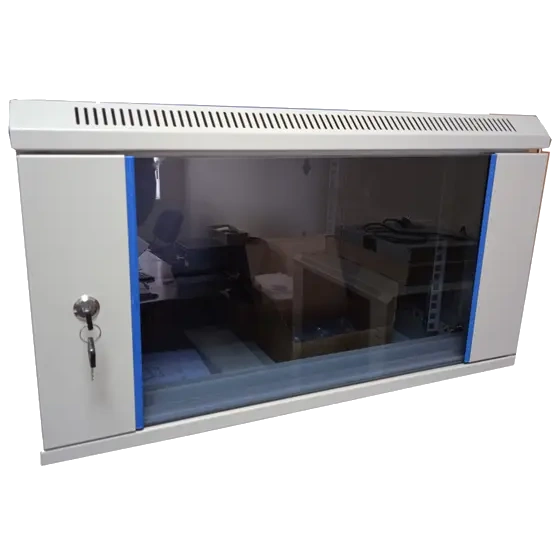 Шафа настінна 4U 600x600 · WMNC66-4U-FLAT-AC