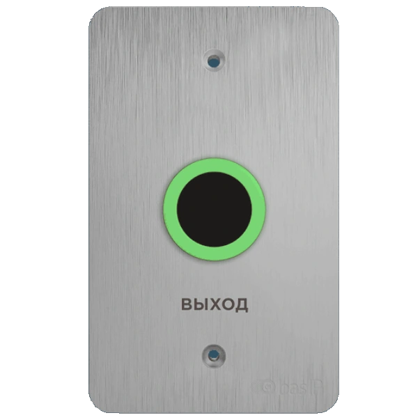 Безконтактна кнопка виходу · BAS-IP SH-45TU silver