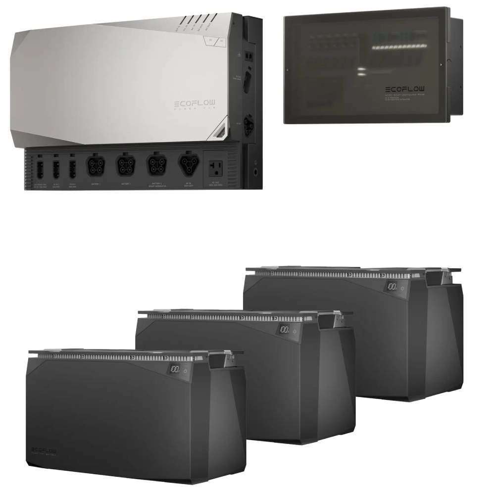 Комплект енергонезалежності · Ecoflow Power Prepared Kit 15 kWh