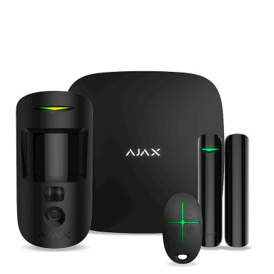 Комплект бездротової сигналізації Ajax · HubKit 2 black EU
