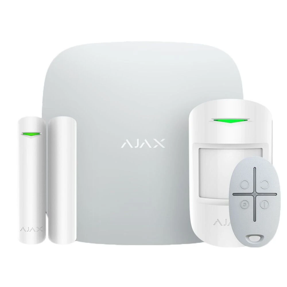 Комплект · Ajax StarterKit 2 (8EU) white охоронної сигналізації